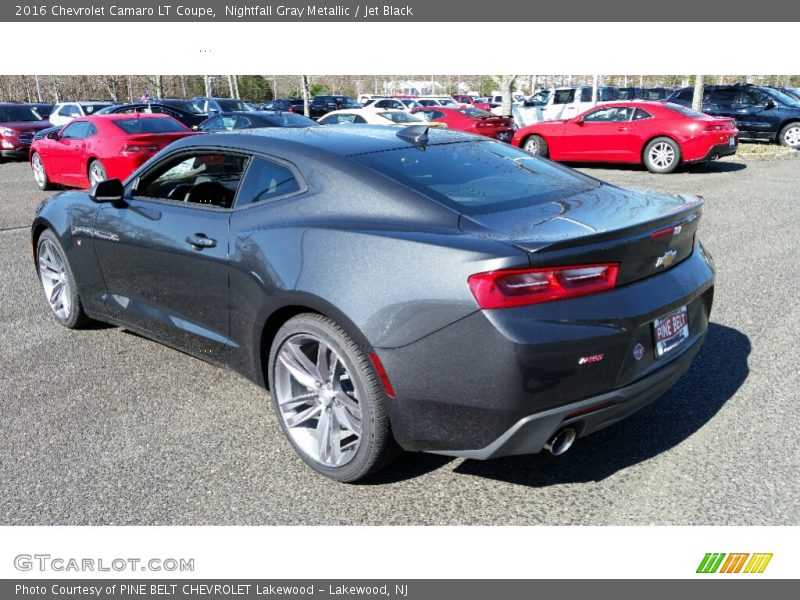 Nightfall Gray Metallic / Jet Black 2016 Chevrolet Camaro LT Coupe