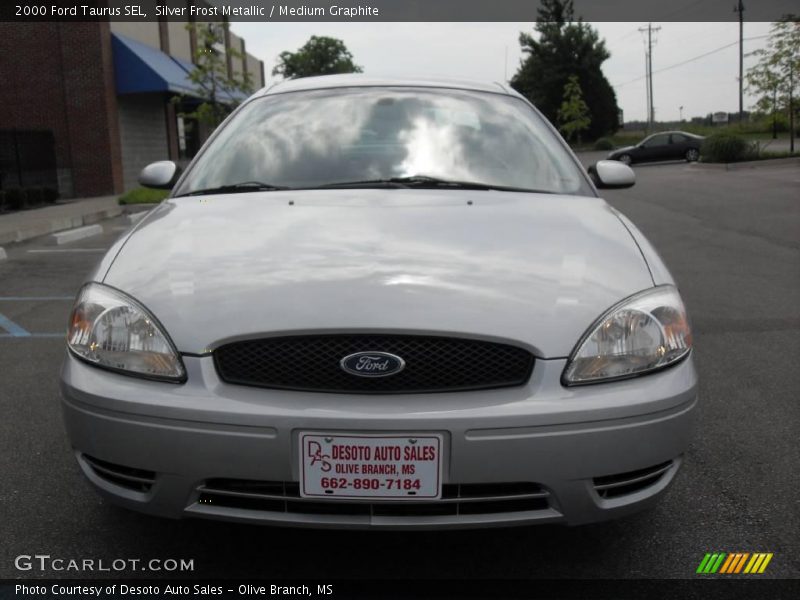 Silver Frost Metallic / Medium Graphite 2000 Ford Taurus SEL