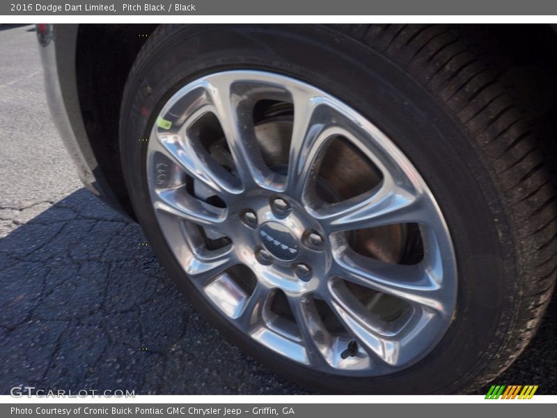 Pitch Black / Black 2016 Dodge Dart Limited