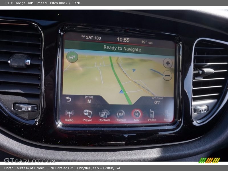 Pitch Black / Black 2016 Dodge Dart Limited