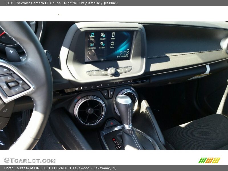 Nightfall Gray Metallic / Jet Black 2016 Chevrolet Camaro LT Coupe