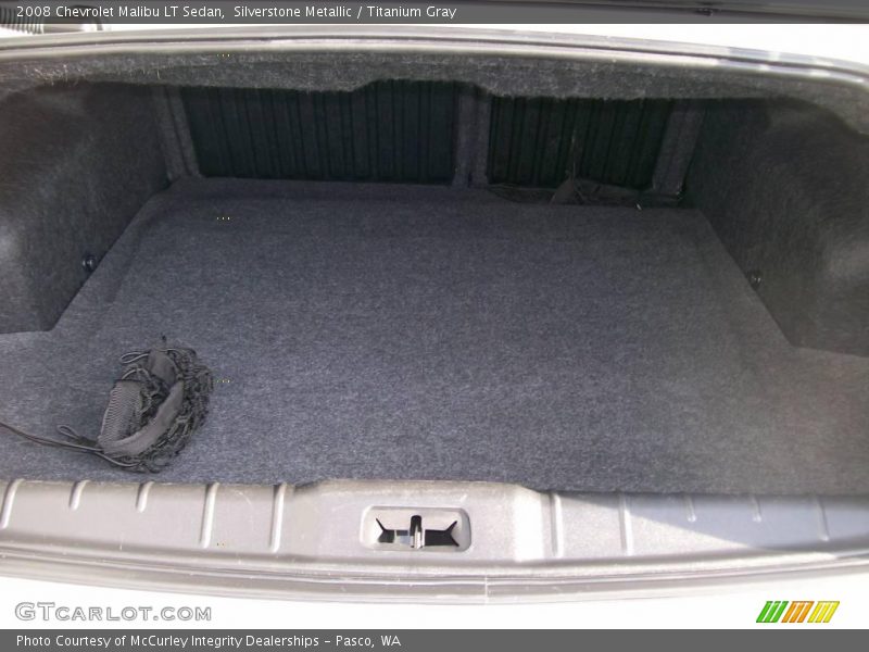 Silverstone Metallic / Titanium Gray 2008 Chevrolet Malibu LT Sedan