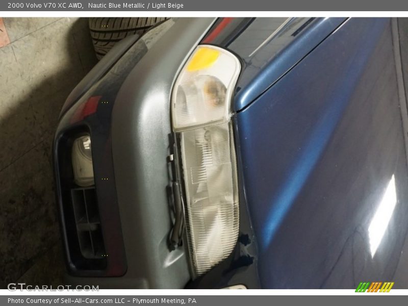 Nautic Blue Metallic / Light Beige 2000 Volvo V70 XC AWD
