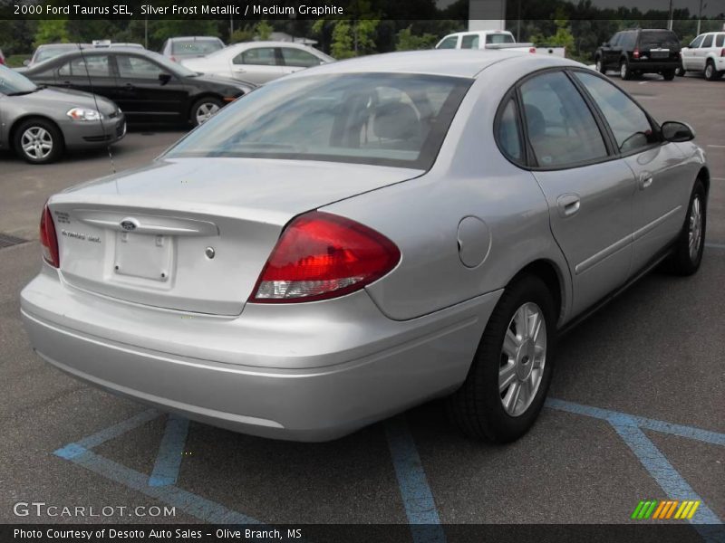 Silver Frost Metallic / Medium Graphite 2000 Ford Taurus SEL