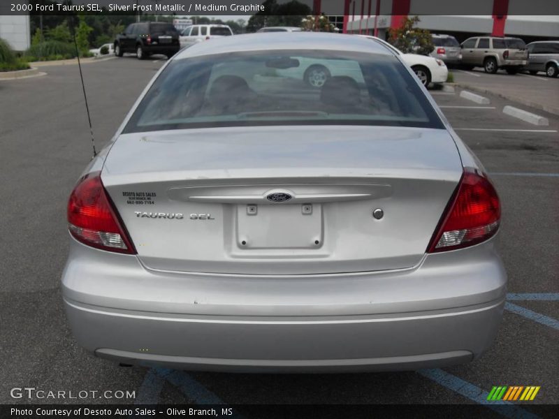 Silver Frost Metallic / Medium Graphite 2000 Ford Taurus SEL