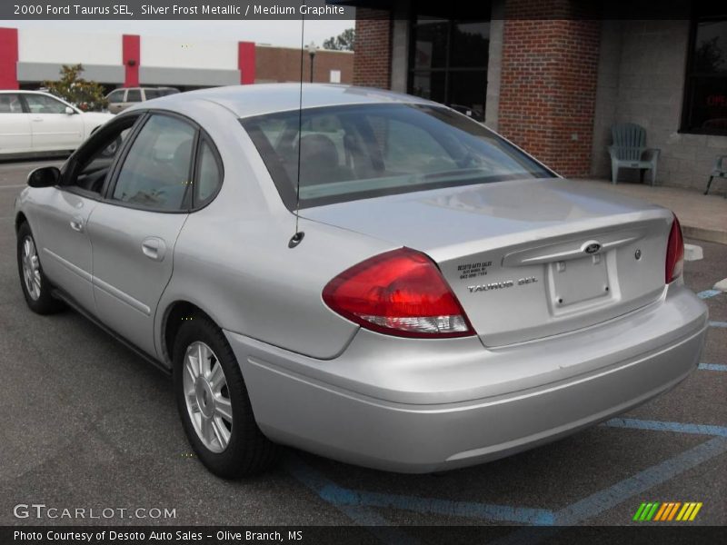 Silver Frost Metallic / Medium Graphite 2000 Ford Taurus SEL