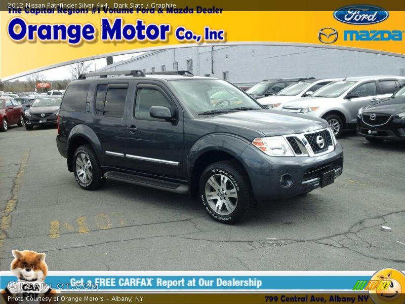 Dark Slate / Graphite 2012 Nissan Pathfinder Silver 4x4