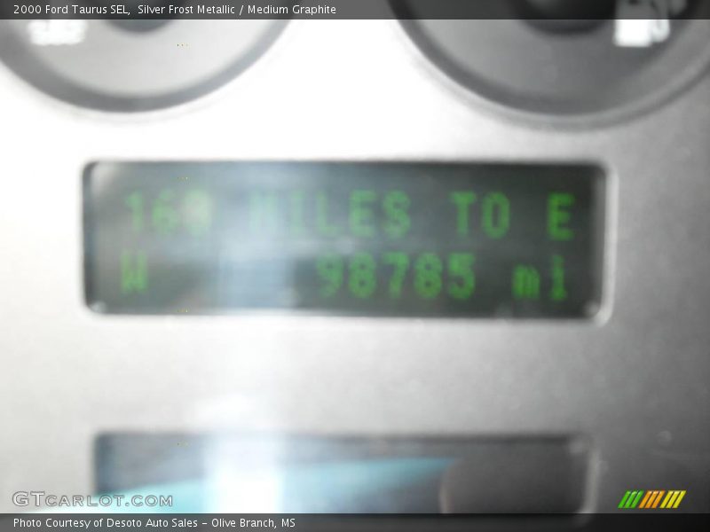 Silver Frost Metallic / Medium Graphite 2000 Ford Taurus SEL
