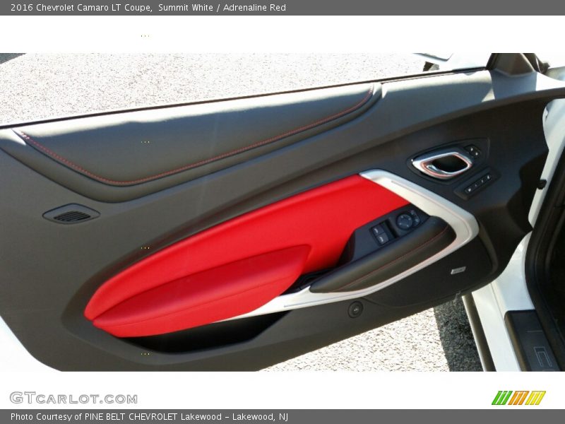 Door Panel of 2016 Camaro LT Coupe