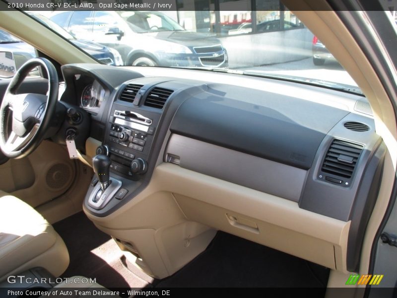 Opal Sage Metallic / Ivory 2010 Honda CR-V EX-L AWD