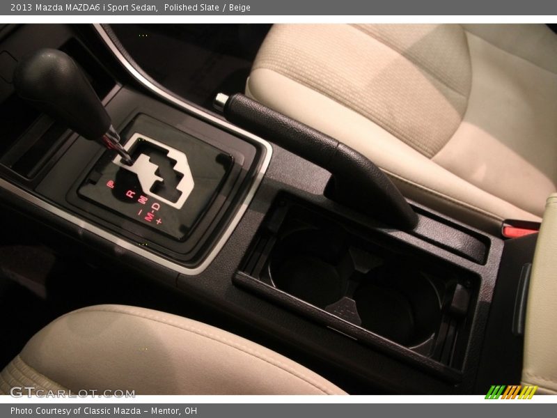 Polished Slate / Beige 2013 Mazda MAZDA6 i Sport Sedan