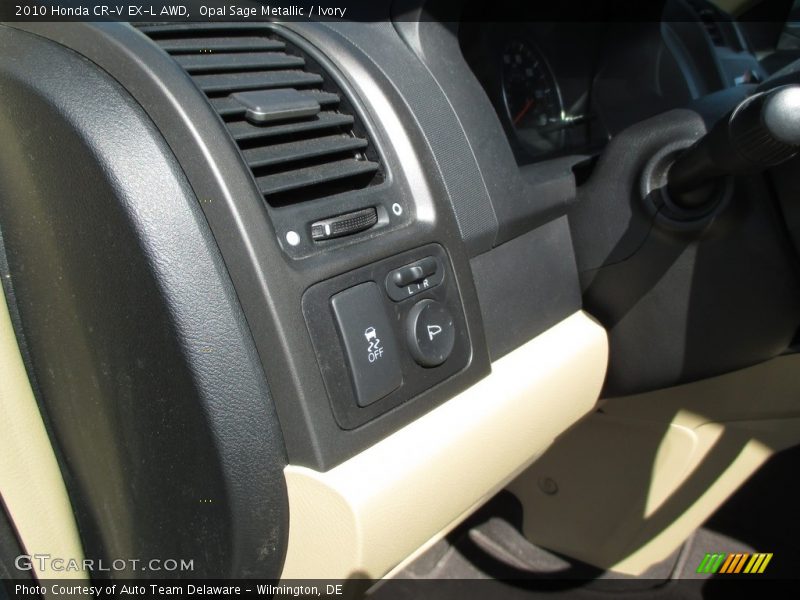 Opal Sage Metallic / Ivory 2010 Honda CR-V EX-L AWD