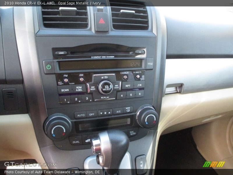 Opal Sage Metallic / Ivory 2010 Honda CR-V EX-L AWD