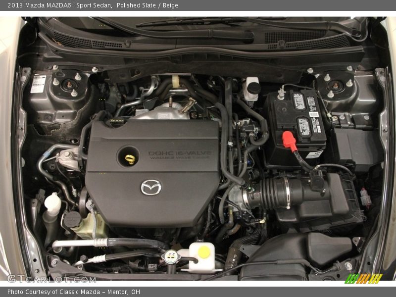 Polished Slate / Beige 2013 Mazda MAZDA6 i Sport Sedan