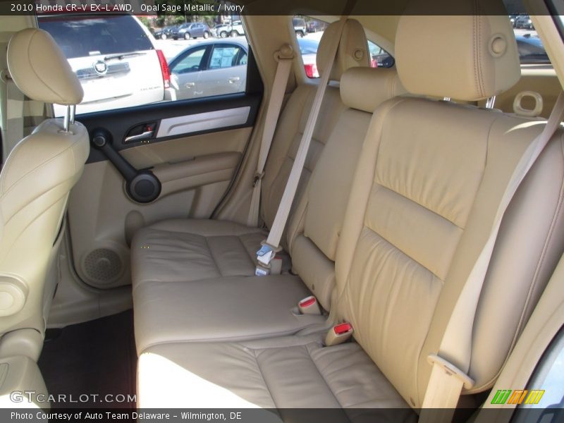 Opal Sage Metallic / Ivory 2010 Honda CR-V EX-L AWD