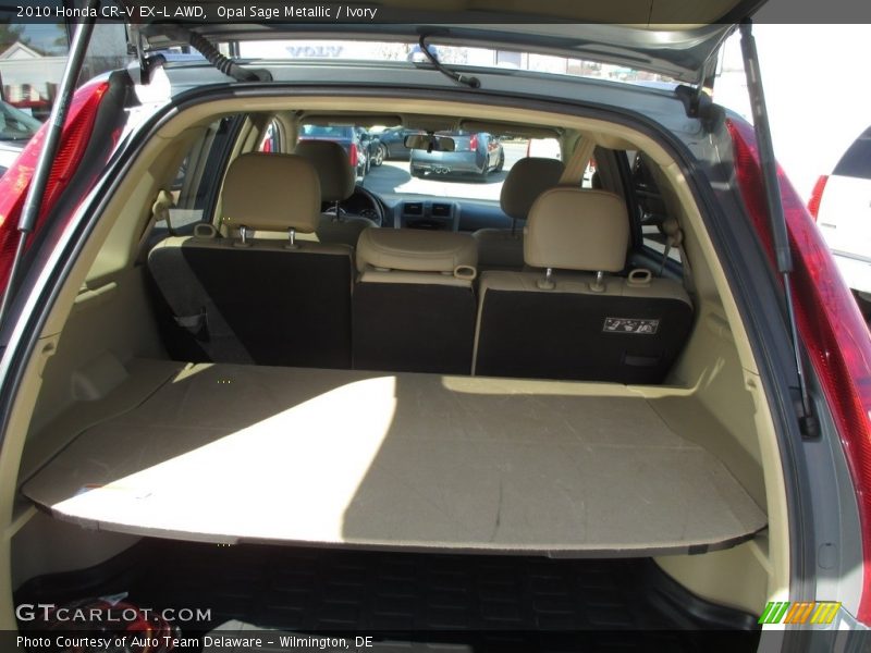 Opal Sage Metallic / Ivory 2010 Honda CR-V EX-L AWD
