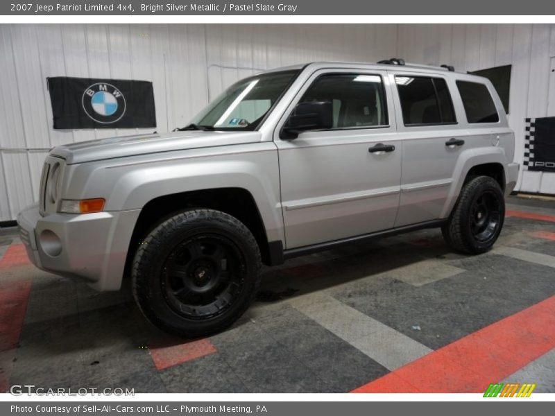 Bright Silver Metallic / Pastel Slate Gray 2007 Jeep Patriot Limited 4x4