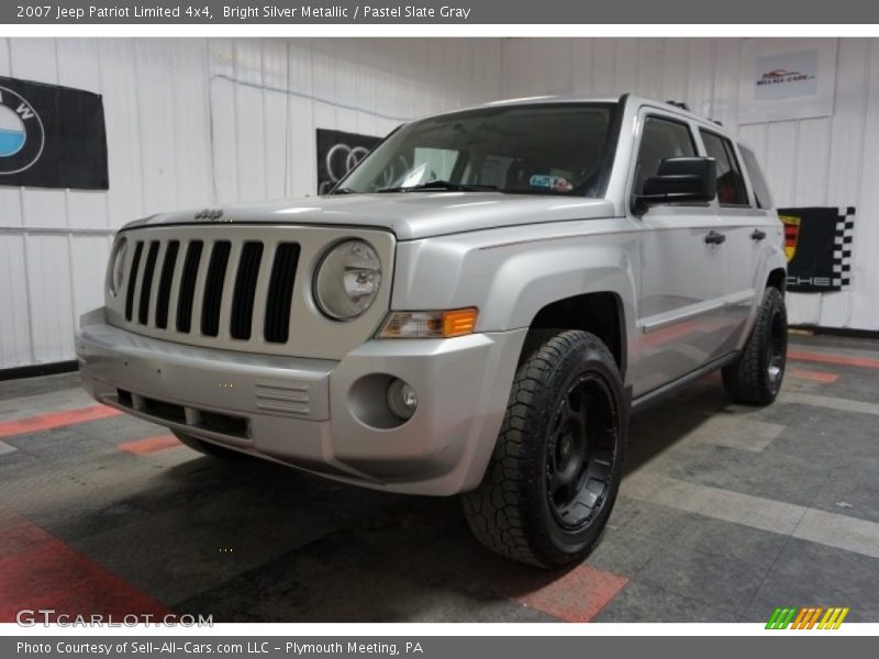 Bright Silver Metallic / Pastel Slate Gray 2007 Jeep Patriot Limited 4x4
