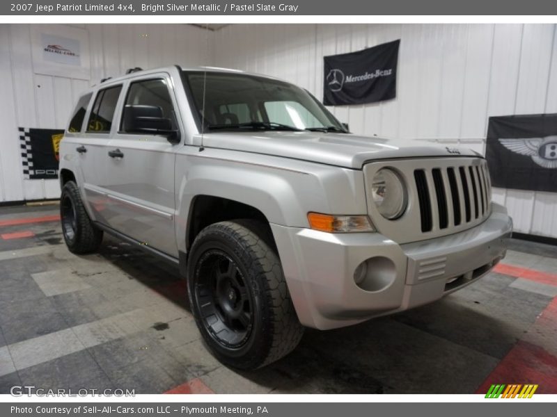 Bright Silver Metallic / Pastel Slate Gray 2007 Jeep Patriot Limited 4x4
