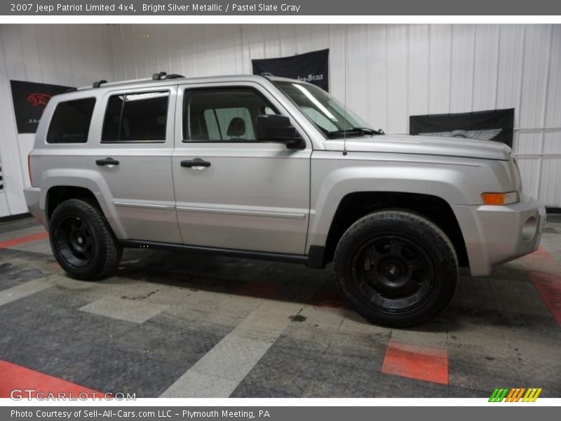 Bright Silver Metallic / Pastel Slate Gray 2007 Jeep Patriot Limited 4x4