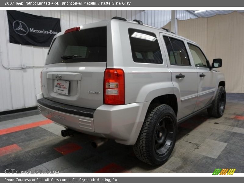 Bright Silver Metallic / Pastel Slate Gray 2007 Jeep Patriot Limited 4x4