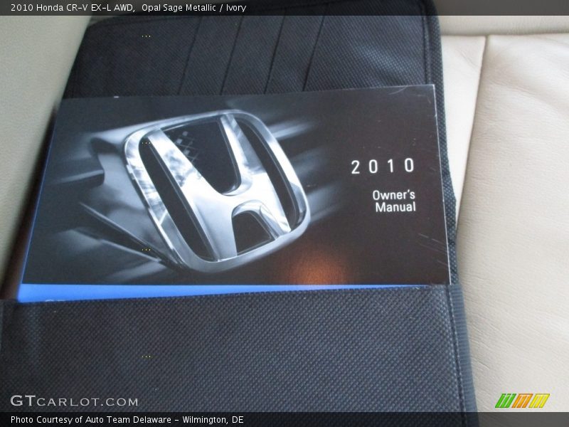 Opal Sage Metallic / Ivory 2010 Honda CR-V EX-L AWD