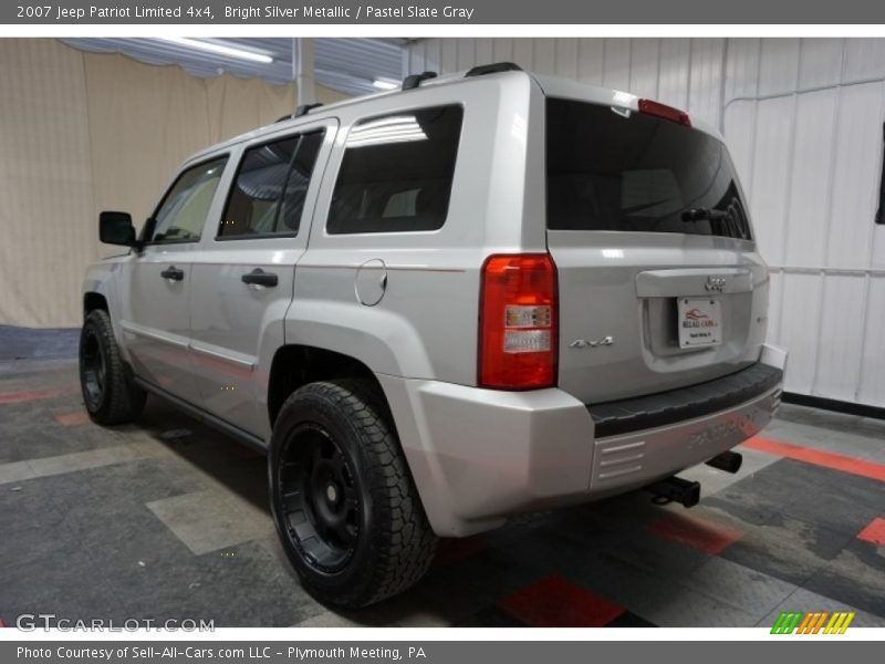 Bright Silver Metallic / Pastel Slate Gray 2007 Jeep Patriot Limited 4x4