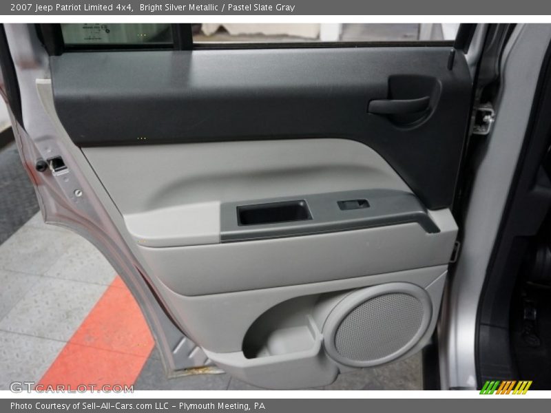 Bright Silver Metallic / Pastel Slate Gray 2007 Jeep Patriot Limited 4x4