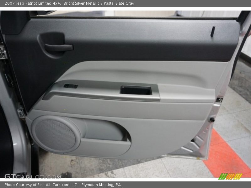 Bright Silver Metallic / Pastel Slate Gray 2007 Jeep Patriot Limited 4x4