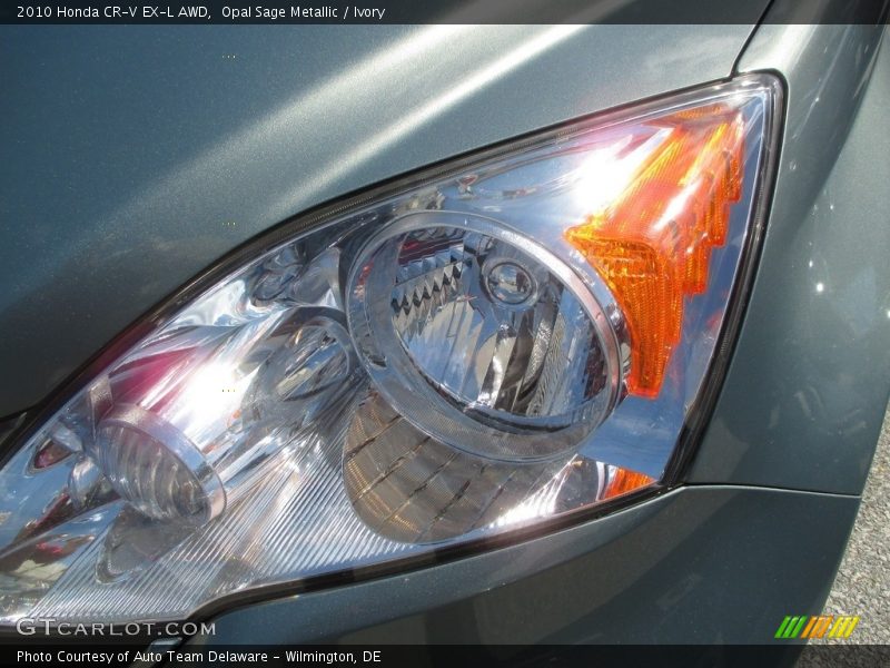 Opal Sage Metallic / Ivory 2010 Honda CR-V EX-L AWD