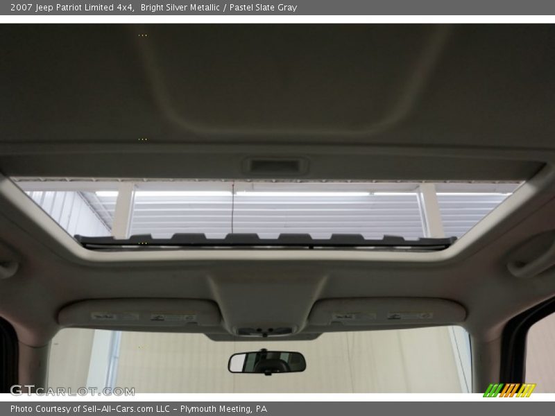 Bright Silver Metallic / Pastel Slate Gray 2007 Jeep Patriot Limited 4x4