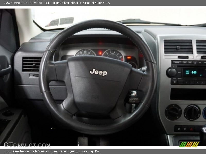 Bright Silver Metallic / Pastel Slate Gray 2007 Jeep Patriot Limited 4x4