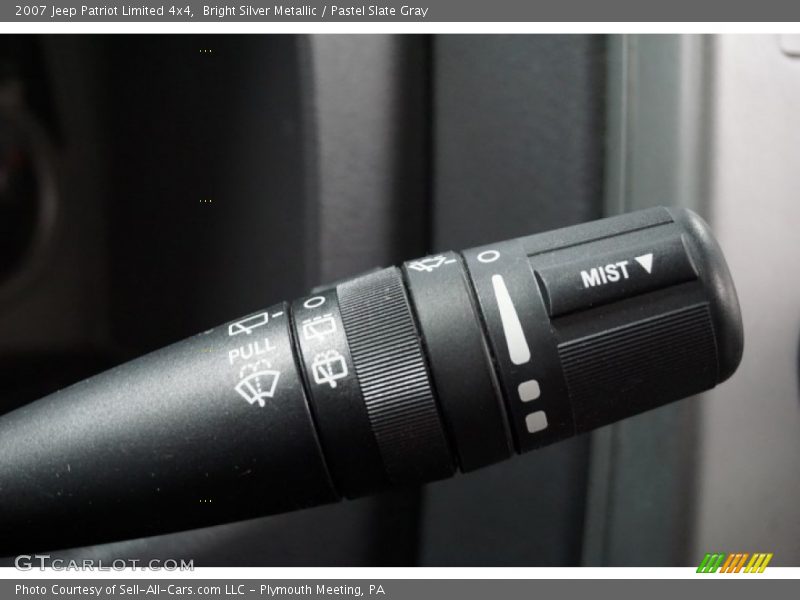 Bright Silver Metallic / Pastel Slate Gray 2007 Jeep Patriot Limited 4x4
