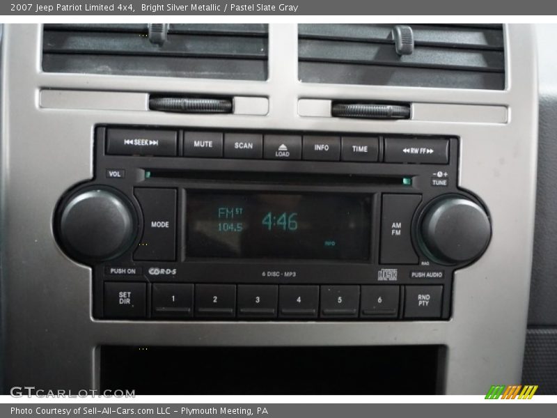 Bright Silver Metallic / Pastel Slate Gray 2007 Jeep Patriot Limited 4x4