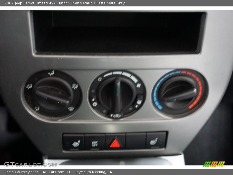 Bright Silver Metallic / Pastel Slate Gray 2007 Jeep Patriot Limited 4x4
