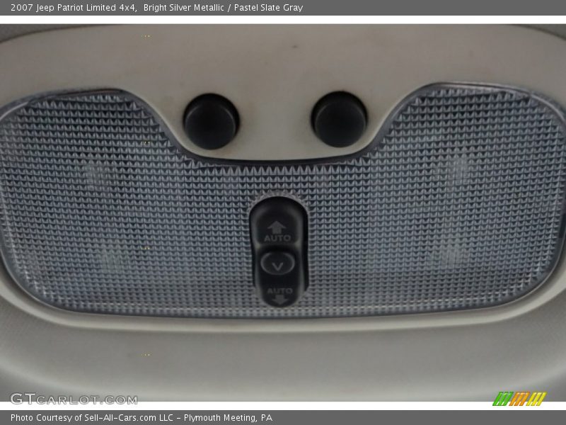 Bright Silver Metallic / Pastel Slate Gray 2007 Jeep Patriot Limited 4x4