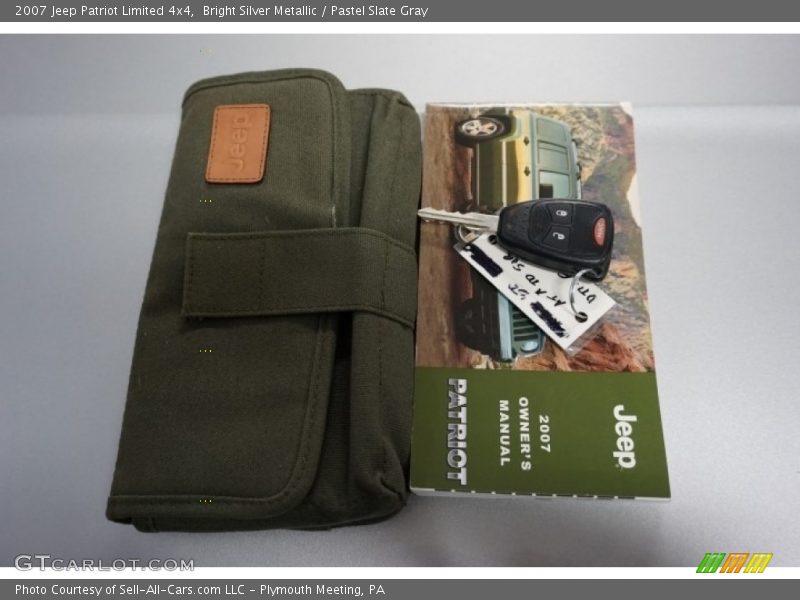 Bright Silver Metallic / Pastel Slate Gray 2007 Jeep Patriot Limited 4x4