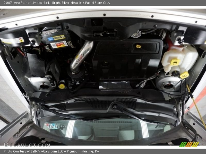 Bright Silver Metallic / Pastel Slate Gray 2007 Jeep Patriot Limited 4x4