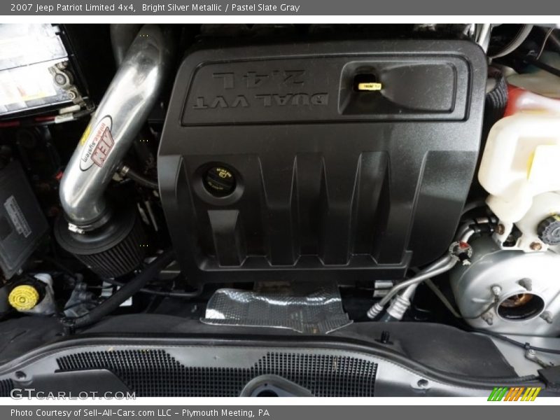 Bright Silver Metallic / Pastel Slate Gray 2007 Jeep Patriot Limited 4x4