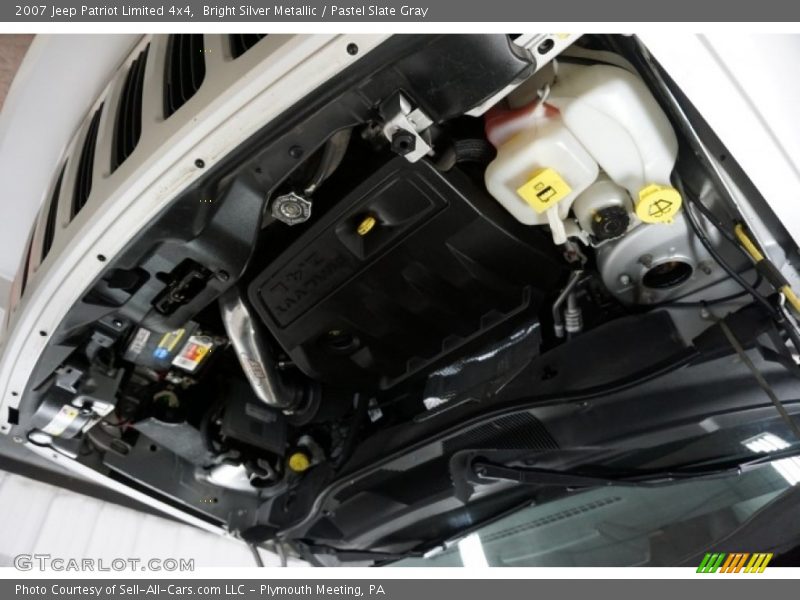 Bright Silver Metallic / Pastel Slate Gray 2007 Jeep Patriot Limited 4x4