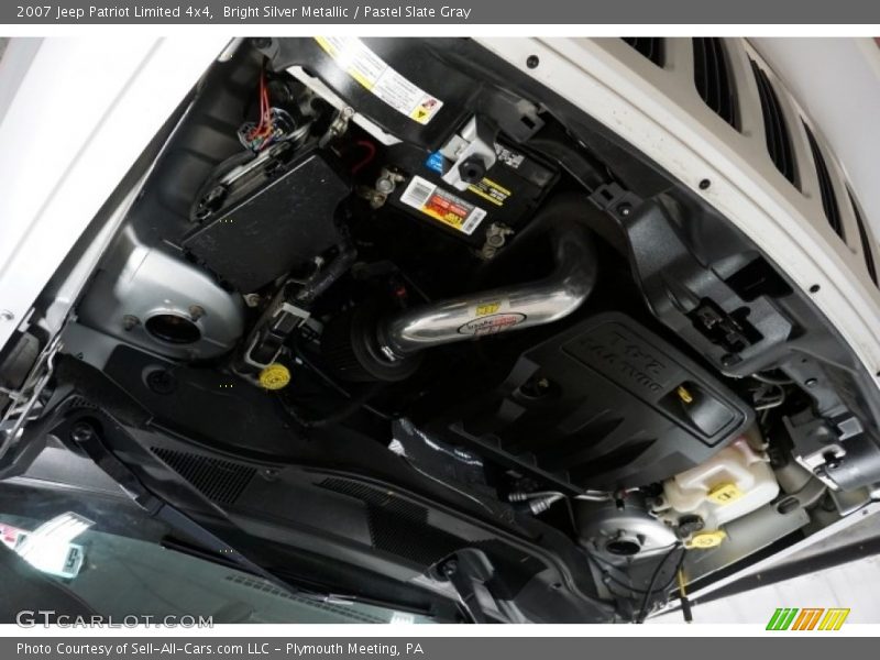 Bright Silver Metallic / Pastel Slate Gray 2007 Jeep Patriot Limited 4x4