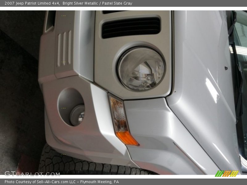 Bright Silver Metallic / Pastel Slate Gray 2007 Jeep Patriot Limited 4x4