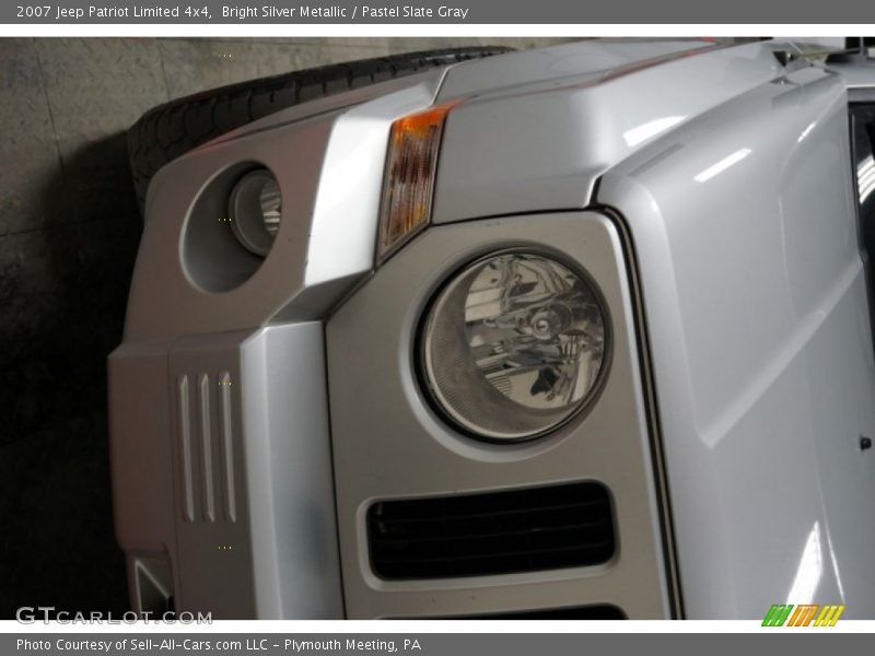 Bright Silver Metallic / Pastel Slate Gray 2007 Jeep Patriot Limited 4x4