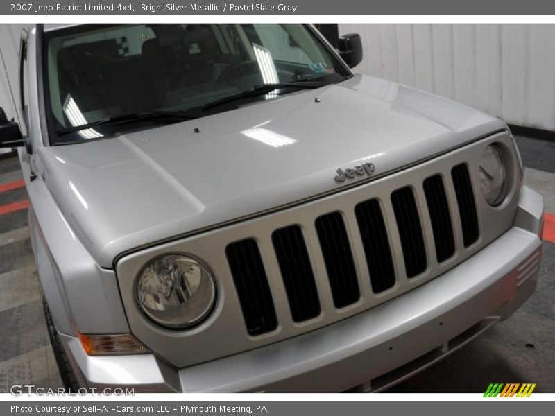 Bright Silver Metallic / Pastel Slate Gray 2007 Jeep Patriot Limited 4x4