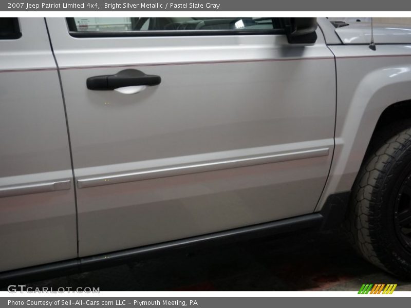 Bright Silver Metallic / Pastel Slate Gray 2007 Jeep Patriot Limited 4x4