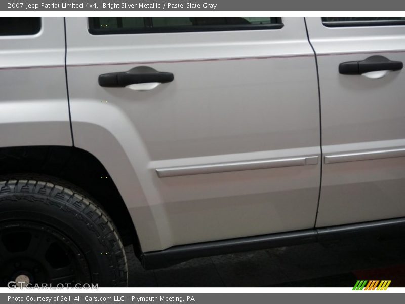 Bright Silver Metallic / Pastel Slate Gray 2007 Jeep Patriot Limited 4x4