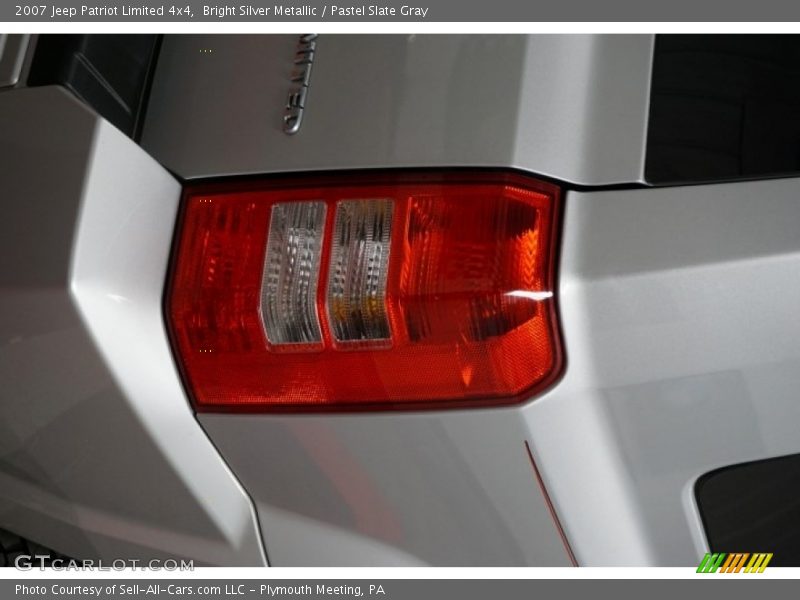 Bright Silver Metallic / Pastel Slate Gray 2007 Jeep Patriot Limited 4x4