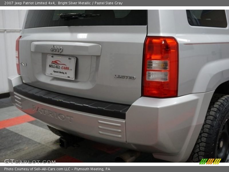 Bright Silver Metallic / Pastel Slate Gray 2007 Jeep Patriot Limited 4x4