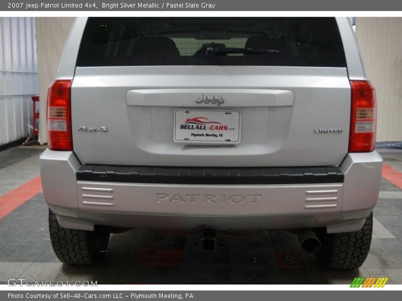 Bright Silver Metallic / Pastel Slate Gray 2007 Jeep Patriot Limited 4x4