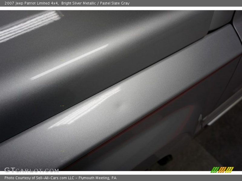 Bright Silver Metallic / Pastel Slate Gray 2007 Jeep Patriot Limited 4x4